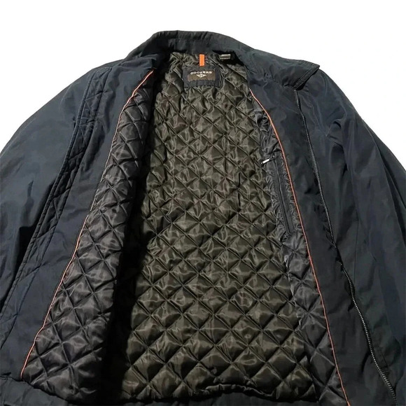 Dockers Men's Utility Jacket Navy Blue Size L Mid-Length Casual Zip-Up - Picture 5 of 15